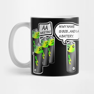 AA BATTERY FUNNY Mug